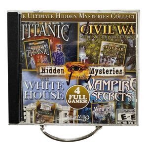 The Ultimate Hidden Mysteries Collection- 4 Full Games (PC DVD-ROM, 2011)